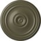 Ekena Millwork Reece Ceiling Medallion (Fits Canopies up to 6 3/4"), Hand-Painted Painted Turtle, 21"OD x 1 1/4"P CM21REPTF - alternate 1
